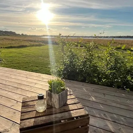 Fresh Air On Open Terrace With View Hejls
